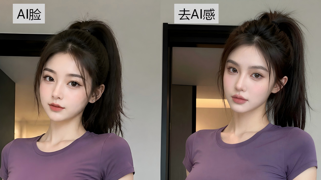 模特图去AI感超写实