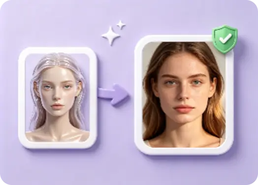 AI 模特真人化