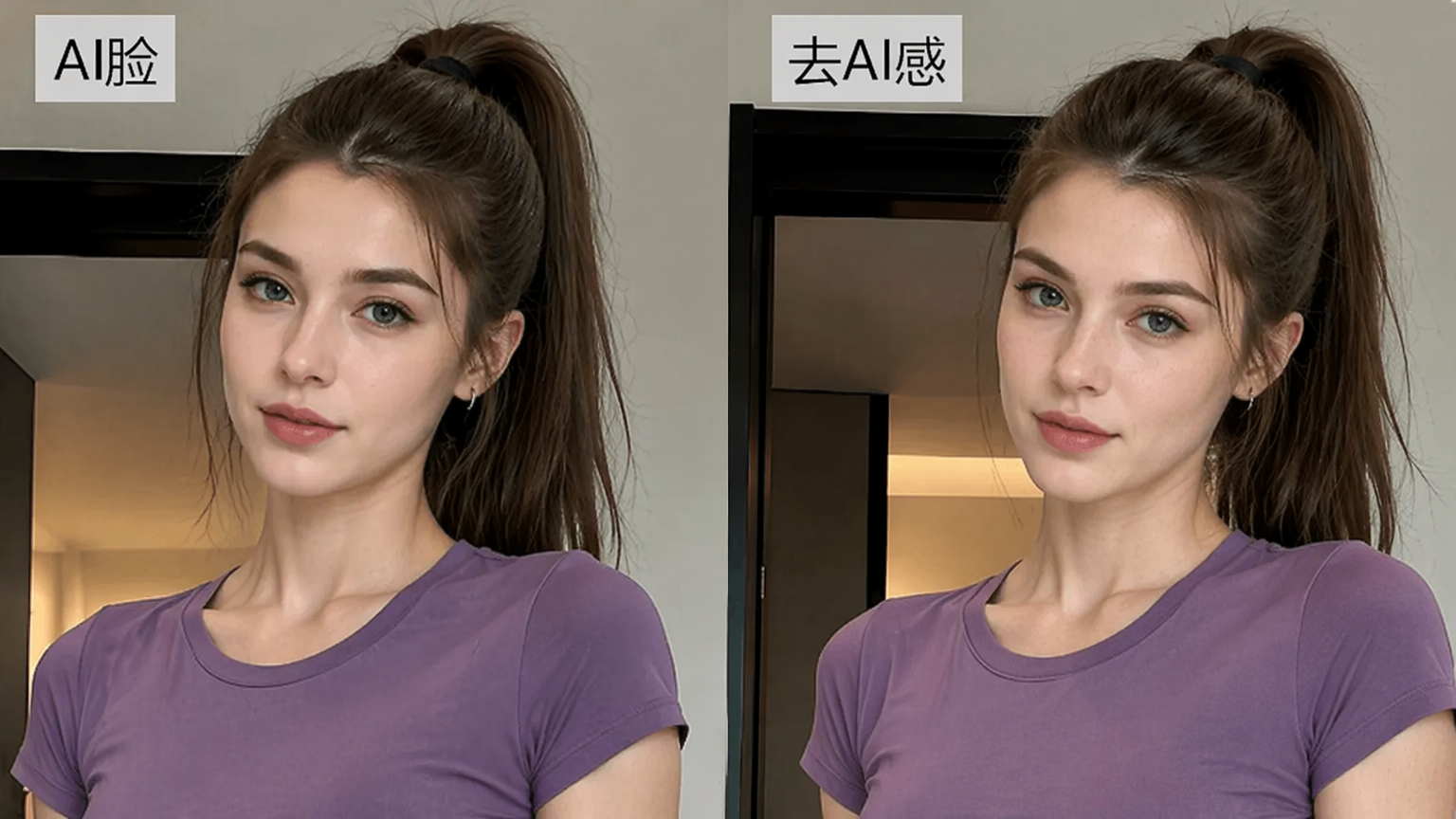 模特图去AI感超写实
