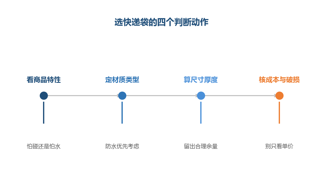 选袋子的顺序是先看风险,再算成本