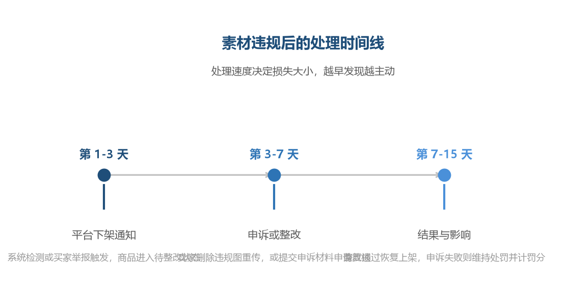 被下架后的处理时间线，前三天是黄金挽回期